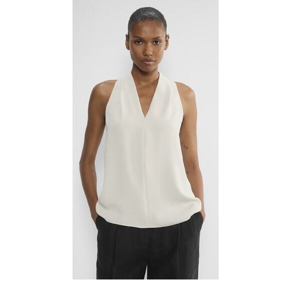 BABATON Aritzia Imprint Top Ivory tank Italian fabric XS - Picture 1 of 6